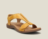 Wind Sandals Women 2025 Summer Flat Bottom Magic Sticker Beach Cool