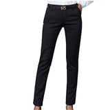 Women Pencil Trousers 2019 High Waist Ladies Office Trousers Casual Female Skinny Bodycon Pants Elastic Pantalones