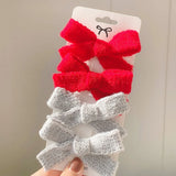 2021 New Leopard Print Hair Clips For Cute Girls BB Boutique Hairpins Bowknot Barrettes Headwear Kids Hair