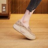 Zingj The Autumn Of 2024, The New Style One-Foot Soft-Soled Casual Shoes For Women's Retro Shoes, Spring And Autumn Love Shoes, Women's Singles