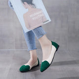 Fashion Round Head Comfortable Large Size Women's Shoes Lazy Shoes Flat Bottom Women's Singles Shoes