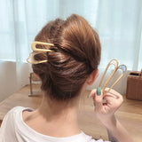Hair Sticks Women Hairclip Simplicity Colorful U Shape Girls Hairpins Hair Sticks Hair Accessories Headwear 2021