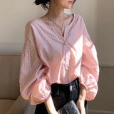 Embroidered Comfortable Shirt For Summer 2025 Light And Casual Polo Collar Beaded Knitted Shirt For