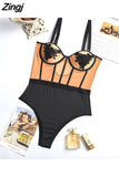 Sexy Bodysuit Women Lace Strapless Bodies For Women Female Bodys Overalls For Women Slim One Piece Bodycon Body