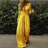 Spot 2025 Women's Autumn And Winter Fashion Temperament Solid Color Shirt Slacks Suit Two