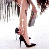 High-Heeled Women's Thin Heel 2025 Pointed Spring New Etiquette Single Shoes Professional Commuter Do Not Tired Work