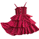 Beading Girl Dress 2021 White Backless Girls Teenage Princess Dress Irregular Tutu 2-6 Years Pink Children Dresses