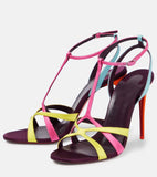 Quality 25 New Snake-Snake-Snafing Silver Round Head With Fashionable Temperament Sexy Dew Fine Heel