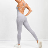 Zingj Butt Yoga Pants Quick Dry Tight Running Sports Peach Hip Pants No Awkward Line Fitness Jumpsuit-Outfit