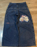 Hiphop New Spring Hip-Hop Style Straight Jeans With Loose Broad