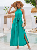 Fashion Summer Hot New Women's Fresh Air Pure Color Neck Strap