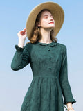 BELIEVE YOU Dresses For Women 2022 Temperament 100% Cotton Knee-length Ruffles Dress Slim A Line Women's Dress