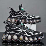 Sneakers 2021 New Breathable Running Shoes For Men Reflective Sports Shoes Outdoor Comfortable Athletic Training