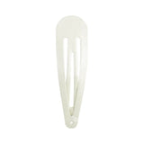 Girls Snap Hair Clips For Children Baby Hair Accessories Women Hairpins Barrettes Clip Pins BB Solid Color Metal