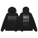 Brand Sweater Keel Smoke Couple Skull Men And Women Loose High Street Pure Cotton