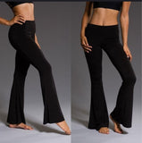 2020 Spring Vintage Patchwork Joggers Sweatpants Harajuku Woman Big Striped Pocket Flare Pants Wide Leg Pants