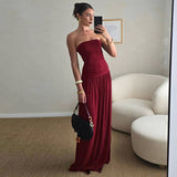 Summer New Women's Breasts Collar Without Sleeves And Shoulders Loose
