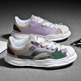 Men's Dissolving Shoes Women High Quality Microfiber Leather Sneakers Shell Toe Dissolving No-slip Sports Shoes