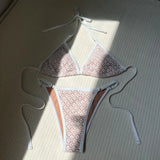 2024 New Hollow Perspective Ultra-Sexy Split Swimsuit