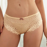 Sexy Panties Women Lace Low-waist Briefs Female Hollow Out Underwear Solid G String Lingerie Transparent