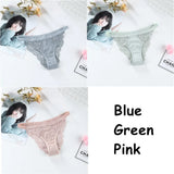 Soft Cotton Women Underwear Panties Solid Comfort Underpants Seamless Lace Briefs For Woman Sexy Low-Rise Panty