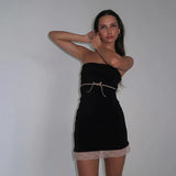 2023 New Women's Fashion Sexy Ins Tied Braided Shoulder Bagged And Hip