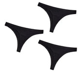Seamless Thong Panties Sexy Briefs Solid Soft Thin Thongs Women Underwear Panties for Female Ladies Panty G String