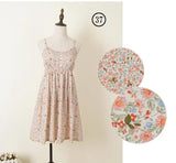 Women Summer Cotton Flower Dress Beach Dress Short Vintage Dresses Mori Girls Wear vestido de verao