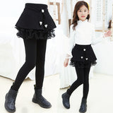 Kids Girls Legging Skirt-Pants Kid Girl Spring Autumn Leggings Children's Girls Skirt-pants Catton Pants for 3-9 Year