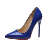 Zingj Shoes Women 2023 New Women's Shoes Autumn Pointed Shallow High Heels Women's Plus Size Work Shoes Women- Outfit