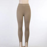 Women Sport Seamless Leggings High Waist Elastic Solid Yoga Leggings Gym Trainning Joggings Pants Female