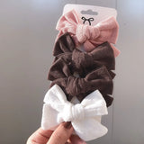 2021 New Leopard Print Hair Clips For Cute Girls BB Boutique Hairpins Bowknot Barrettes Headwear Kids Hair