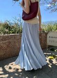 Xixi 2025 Summer New Temperament Is Thin And High-Rise Half-Dressed Dress Woman
