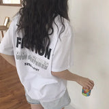 Women Printed Korean Style All-match Trendy Simple Womens Daily Short Sleeve High Quality Hot Sale Harajuku 2020