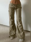 Straight Leg Pocket Cargo Pants- Outfit