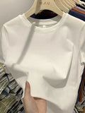 Women T Shirt Girls T-Shirt Woman Clothes Tops Cotton Tshirt Female Short Sleeve Spring Tee Sexy Y2k Top