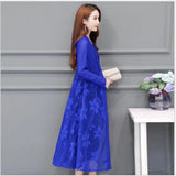 Cardigans Long Kimonos Summer Long Sleeve Sun-protection Lace Floral Long Coats Plus Size XL~4XL 5XL Casual Lady