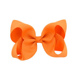 Solid Grosgrain Ribbon Hair Bows With Clip For Cute Girls Handmade Hair Clips Barrettes Hairpins Kids Hair