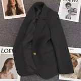 Zingj 2024 The New Green Suit Jacket Female Net Red Fashion Versatile Spring And Autumn Temperament Small