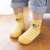 to 4 Years Cute Bear Winter Kids Warm Terry Socks Shoes Socks Infant Boys Thicken Shoes Cotton Baby Girls Booties Soft