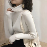 Sweater Womens 2021 Autumn Winter Tops Korean Slim Women Pullover Jumper Knitted Sweater Pull Femme Hiver
