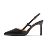 Fairy Wind Bare Color With Bag Head Sandals 2025 New Daily Pointed Thin Heel Does Not Tired Feet High