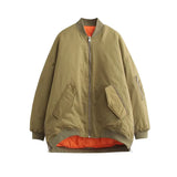 Summer 4 Color Loose Flight Padded Coat Women's Jacket Padded Coat