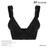 New Close Waisted Metal Adjustable Vest Accessory Blouse
