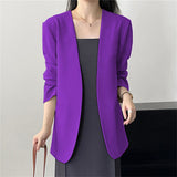 New Small Suit Jacket Spring And Autumn Early Autumn Suit With Fashion Simple Early Spring Leisure Top
