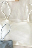 Women Sleeveless Spaghetti Strap Sexy Elastic Fashion All-match Simple Solid Korean Style Skinny Girls Streetwear