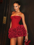 Women's New High-End Sexy Tset-Smear Dress Dress Dress Dress Tight