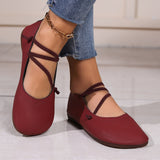 Zingj Soft Leather Soft Sole Single Shoes Women's 2024 Summer Shallow Foot Pedal Flat Casual Lazy
