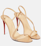Summer New Multi-Colored Snake-Shaped Sandals With Red-Soled Sandals Female Cl With Fine Heel Sexy High Heel Wearing