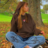 Round Neck SweatshirtOutfit